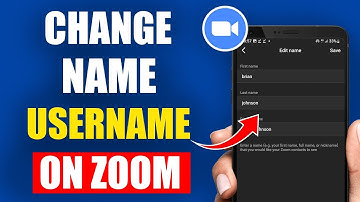 How To Change Name / Username On Zoom - Full Easy Guide