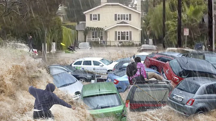 Emergency Evacuation in California! Flash Flooding...