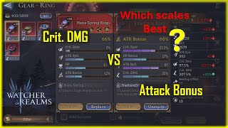 Optimising DPS: Critical Damage vs. Attack Bonus - A Deep Dive [Watcher of Realms]