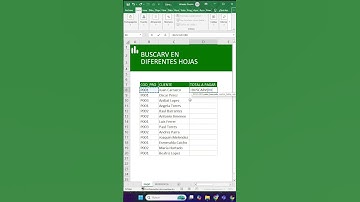 Cómo Usar BUSCARV en Excel Entre Hojas Diferentes