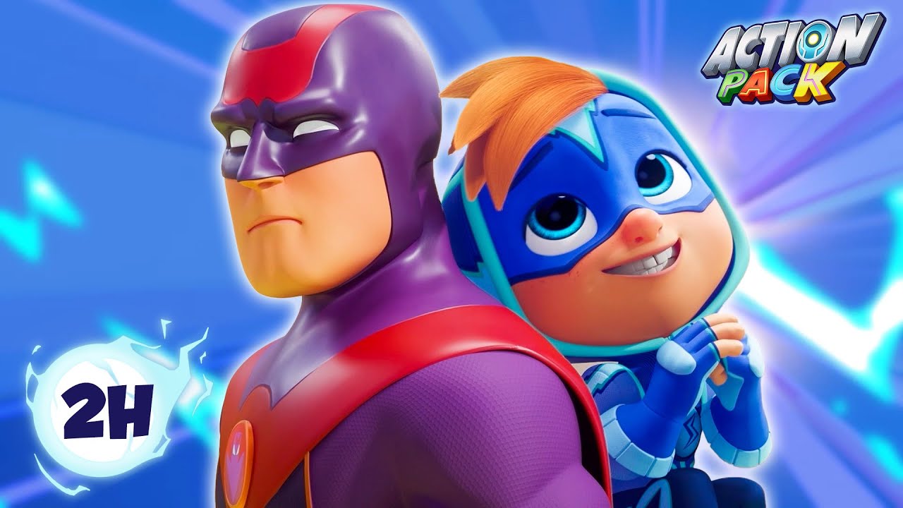 Rencontrer notre super-héros⚡🦸🏼‍♂️ Action Pack Français Épisode Complet | Dessin Animé Pour Bébé