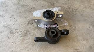 How to change lower control arm bushings - Lexus LS430 2001-2006
