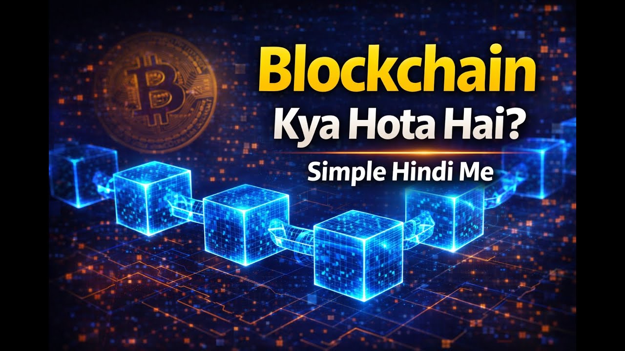 Blockchain Kya Hota Hai? | Crypto & Bitcoin Ka Base | Hindi Explained