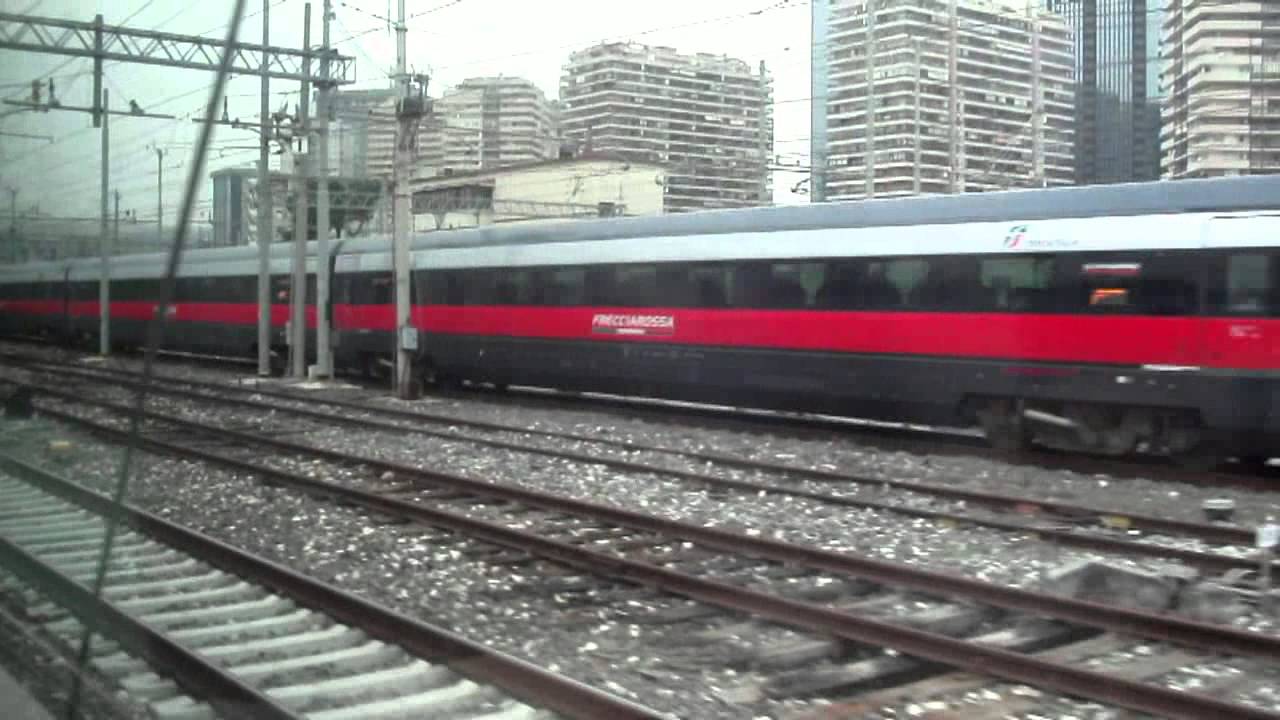Viaggio nel treno Frecciarossa ETR 500 Roma Termini e Tiburtina