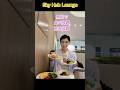 【仁川空港】フライト前に無料で食べ飲み放題！至高のビュッフェ＆マカロン天国『スカイハブラウンジ』が凄すぎた✈️🇰🇷 #Shorts