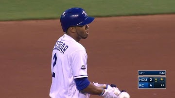 HOU@KC: Escobar bounces an RBI single to right