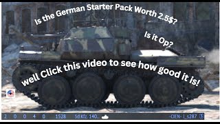 Is the German Starter Pack Worth it? (War Thunder)