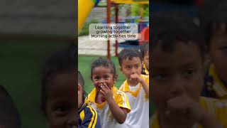 A full school morning ☀️Circle time 🇳🇵 | Play 🤸♂️ | Rhymes 🎶 | Joy 💛#MorningCircle #schoolvibes