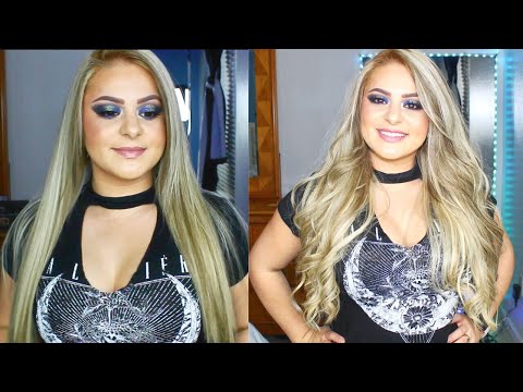 video about Tape in Hair Extensions #60 Platinum Blonde