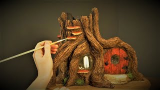 ❣DIY Outdoor Stump House Using Jars and Cement❣ by Creative Mom 262,259 views 4 years ago 10 minutes, 51 seconds