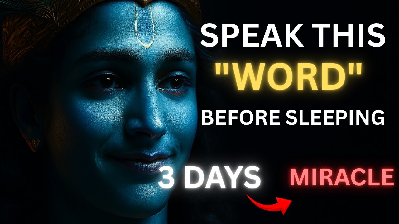 Do THIS Before Sleeping as Krishna Said – Miracles Will Start in Just 3 Days | Voice Of  Krishna