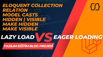 Laravel Dersleri: 40 - YEBP: Eloquent Collection ve Lazy Load & Eager Loading Relation Kullanımı