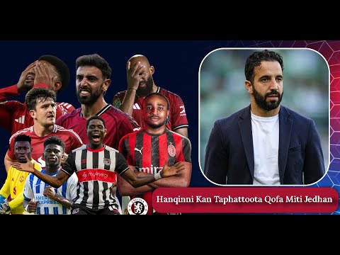 ODUU ISPOORTII Rakkoo N Man Utd Ruben Amorim Oduu Arsenal Obn Ispoortii Obnsport 