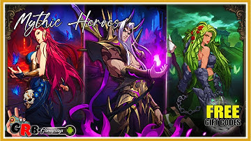 Mythic Heroes Full SSR 🎁7 New Gift Codes🔥 | Gameplay Android - iOS / APK