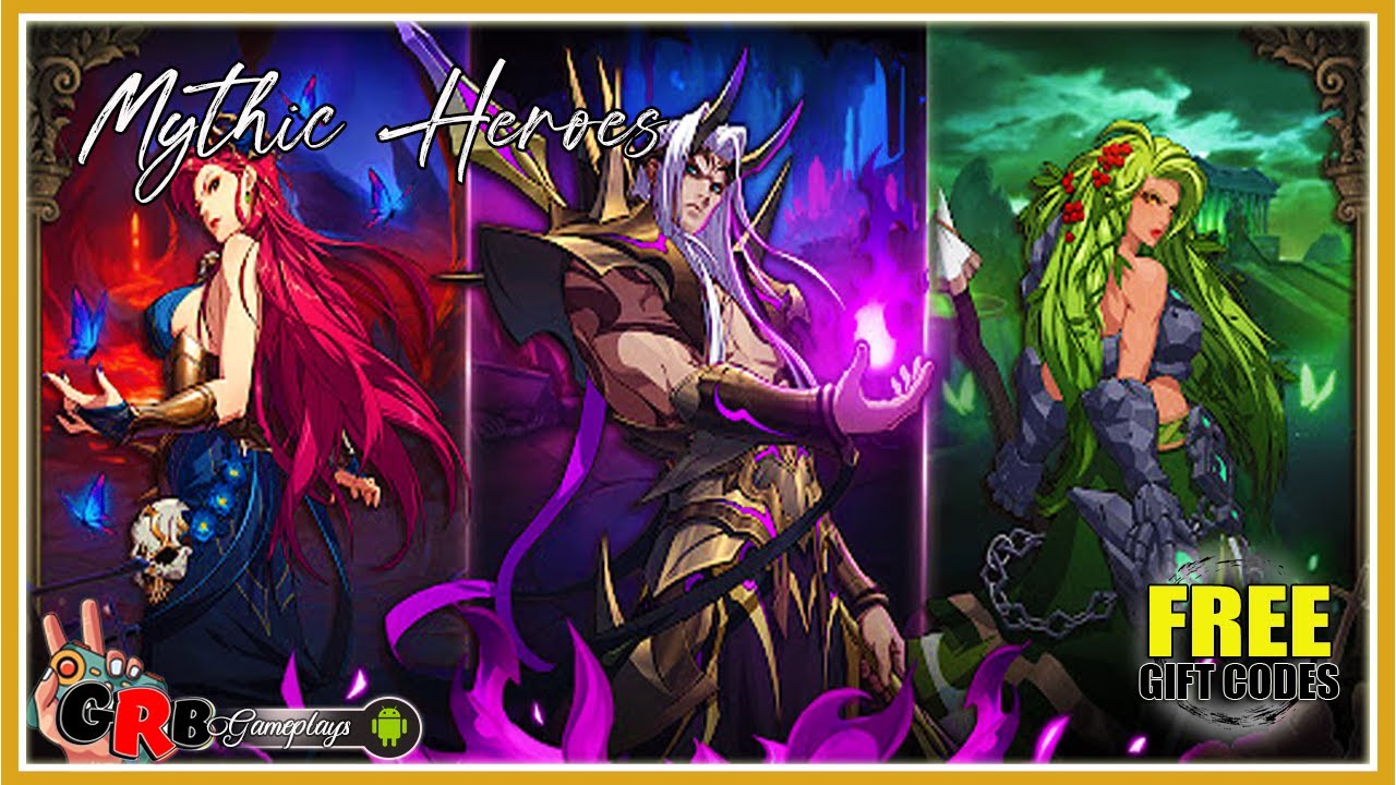 Mythic Heroes Full SSR 🎁7 New Gift Codes🔥 | Gameplay Android - iOS / APK