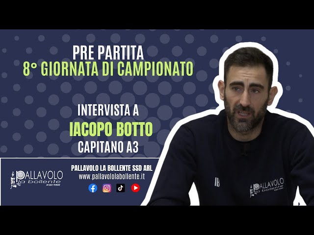 Intervista Pre Partita: ErmGroup Altotevere San Giustino- Negrini CTE Acqui Terme