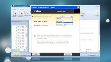 Tracking software changes on network PCs with Network Inventory Advisor