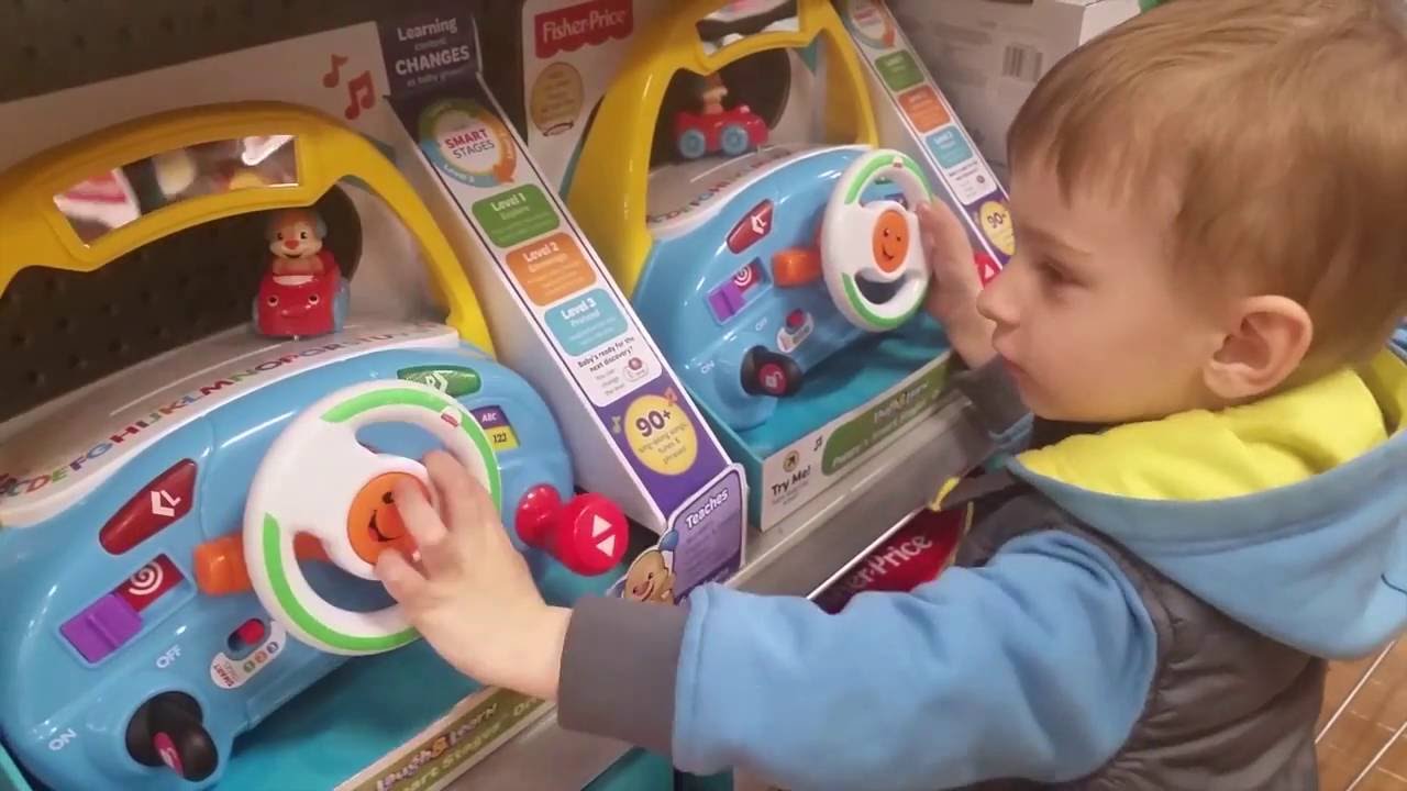 Детская игрушка руль автомобильный