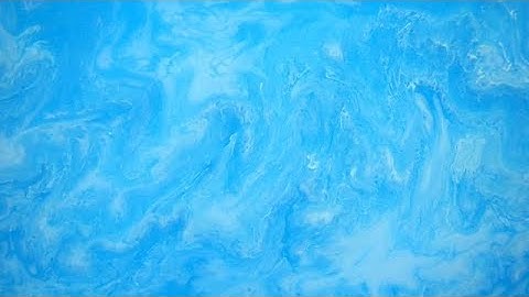 Blue Paint Stock Video