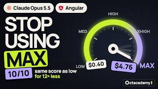 Claude Code Effort Levels Tested: Is Max Worth 12x the Price (Opus 5.5 + Angular) Guide