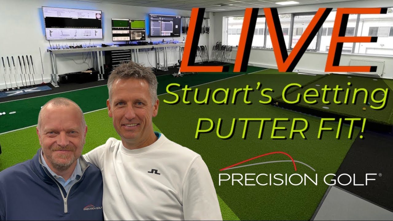 PUTTER FITTING - LIVE with Stuart and Mike