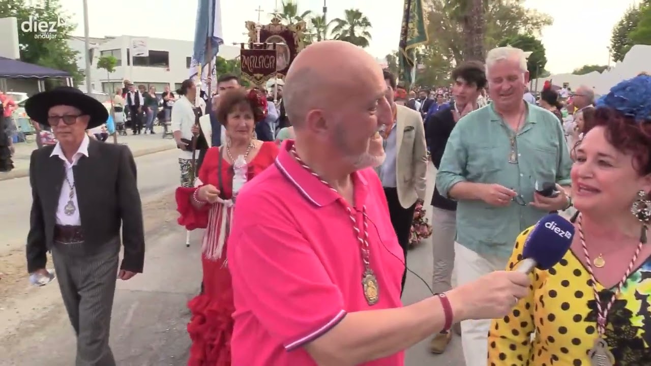 1ª PARTE ENTRADA COFRADIAS FILIALES VIERNES DE ROMERIA ANDÚJAR 28 04 23