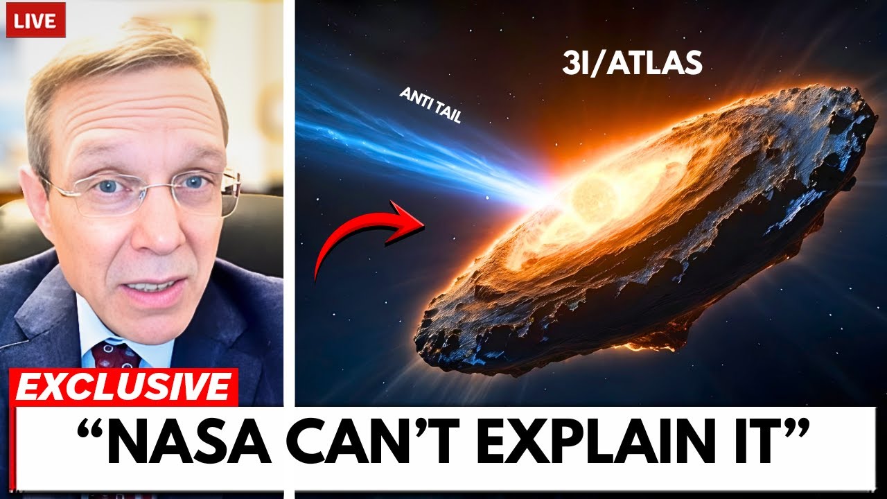 3I/ATLAS Shows Impossible Anti-Tail - Avi Loeb Says NASA Has No Answer