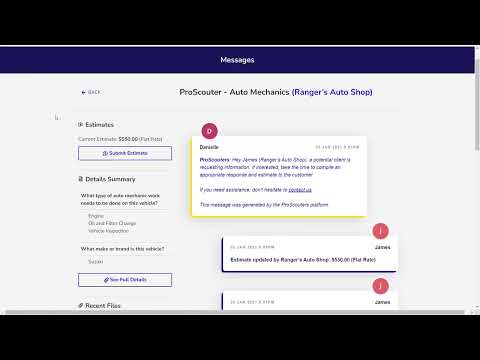 ProScouter WordPress Plugin - Add Request For Quote Functionality To Your Website