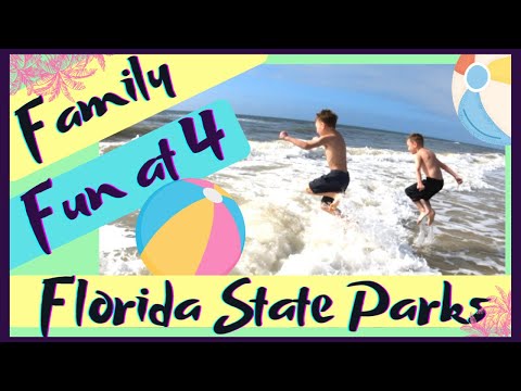 4 Florida State Parks  - Beaches & Things TO DO Near Tallahassee, Florida - Corn Hole with Kids