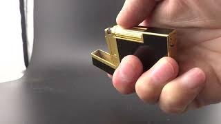 開閉音あり】デュポン ライター ライン2 LIGNE2 モンパルナス 16884