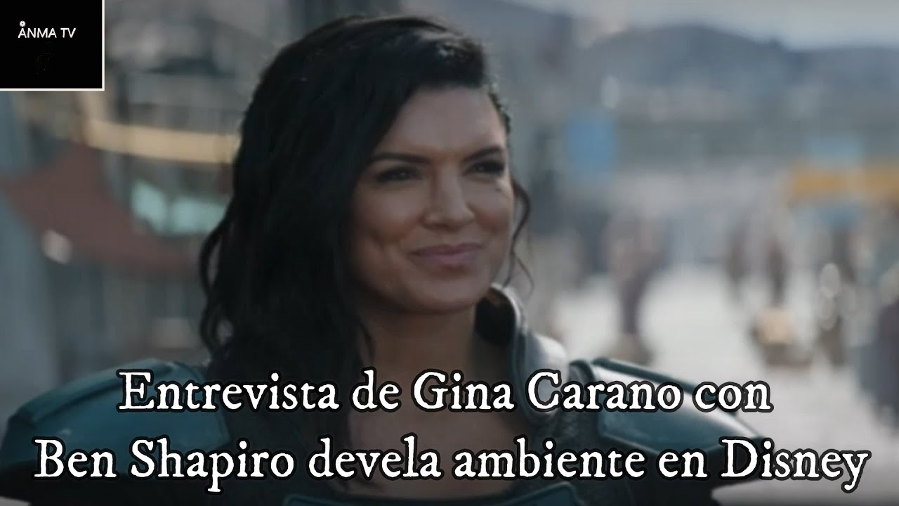 Entrevista de Gina Carano con Ben Shapiro habla de ambiente Toxico en