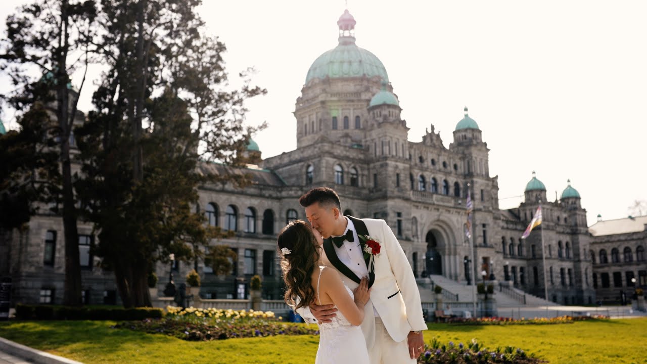 The Most Beautiful Wedding Day At The Fairmont Empress in Victoria BC