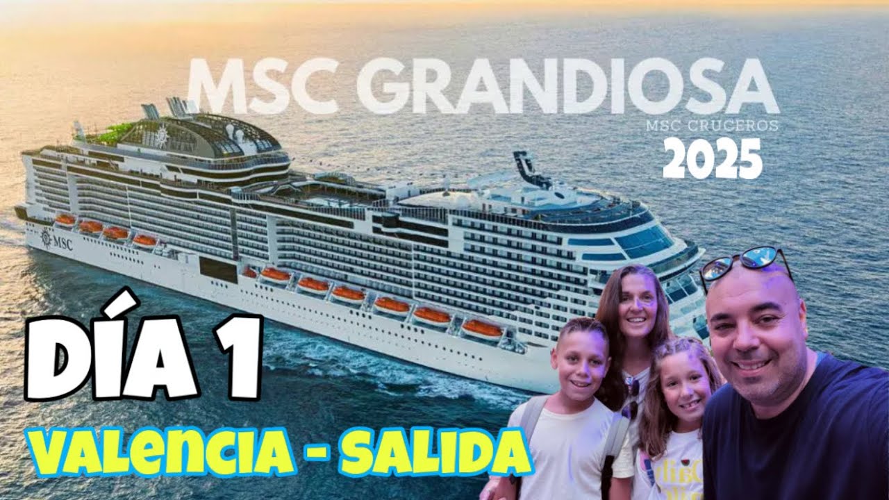 MSC GRANDIOSA 2025 espectacular!! #msc  #msccruise #vacaciones #cruceros 