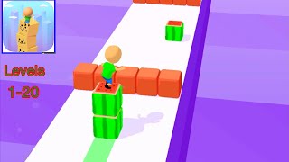 Cube Surfer Gameplay Levels 1-20 (iOS/Android) screenshot 5
