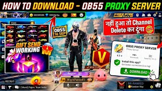 HOW TO DOWNLOAD PROXY SERVER IN FREE FIRE, HOW TO USE PROXY SERVER IN FREE FIRE, VIP PROXY SERVER FF