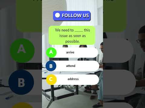✏️ English Lesson: Fill in the Blank Grammar Quiz! 📚 #englishlesson
