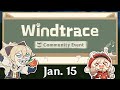 Genshin Impact Windtrace Community Event - Jan. 15