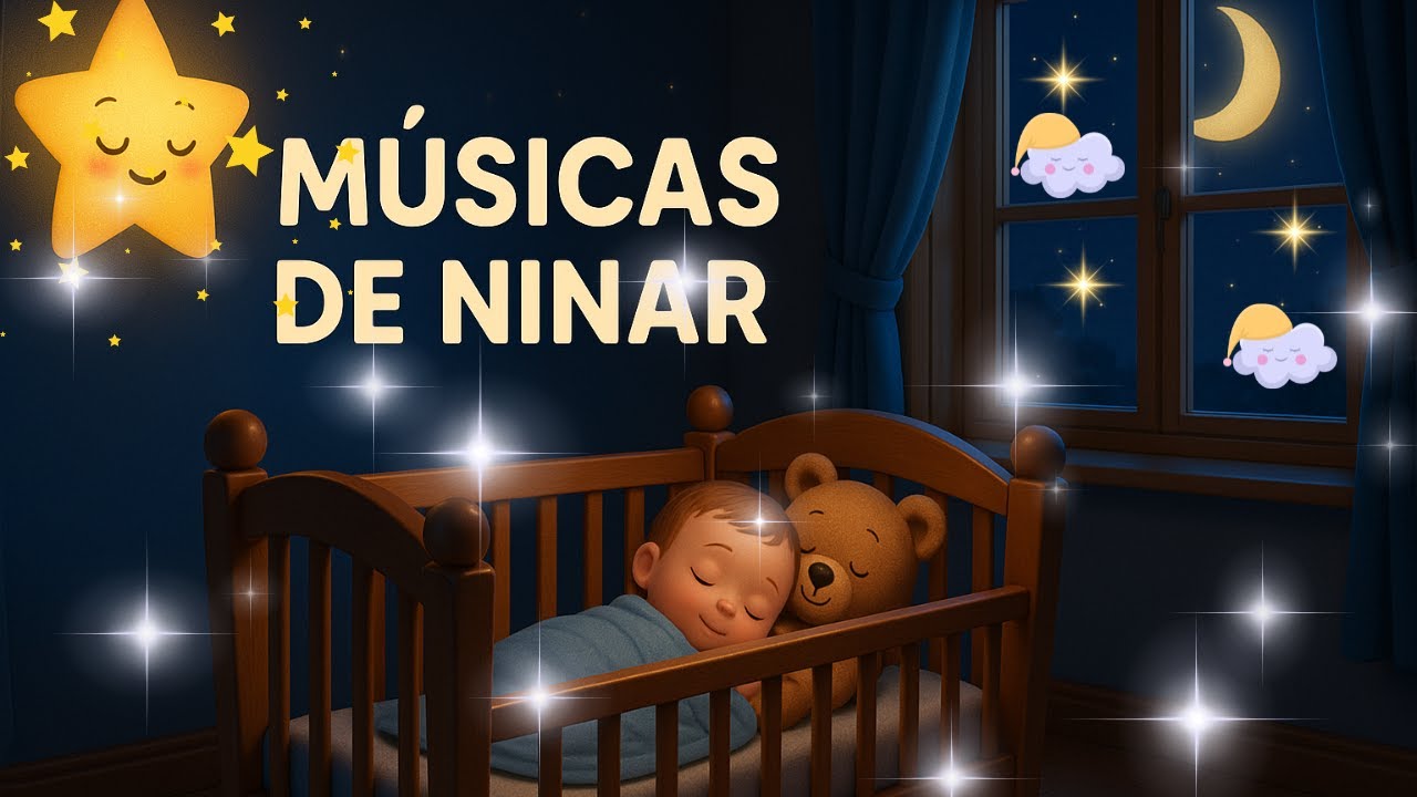 🌙 Músicas de Ninar para Bebê Dormir Rápido | Canções Relaxantes para ...
