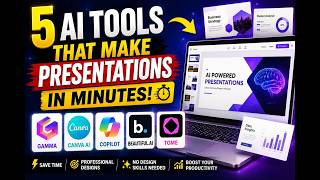 5 AI Tools That Make Presentations in Minutes 🚀