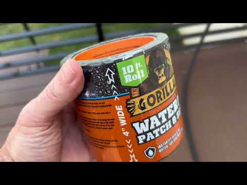 Is Black Gorilla Tape Waterproof