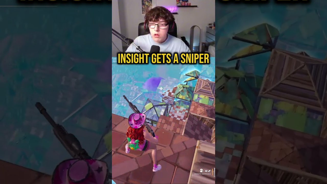Insight goes crazy #fortnite #fortnitecompetitive #fortniteclips