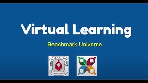Benchmark Virtual Learning ENGLISH