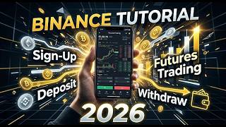 Binance Tutorial 2026: Beginner’s Benefit Guide/-Sign Up- Deposit- Futures Trading-#binancetutorial