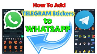 How To Import Telegram Stickers To Whatsapp | Telegram Emogies in Whatsapp screenshot 3