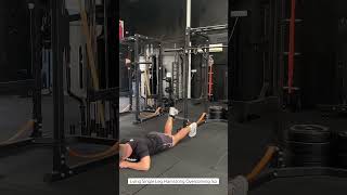 Lying Single Leg Hamstring Overcoming Iso | PerformHQ #shorts