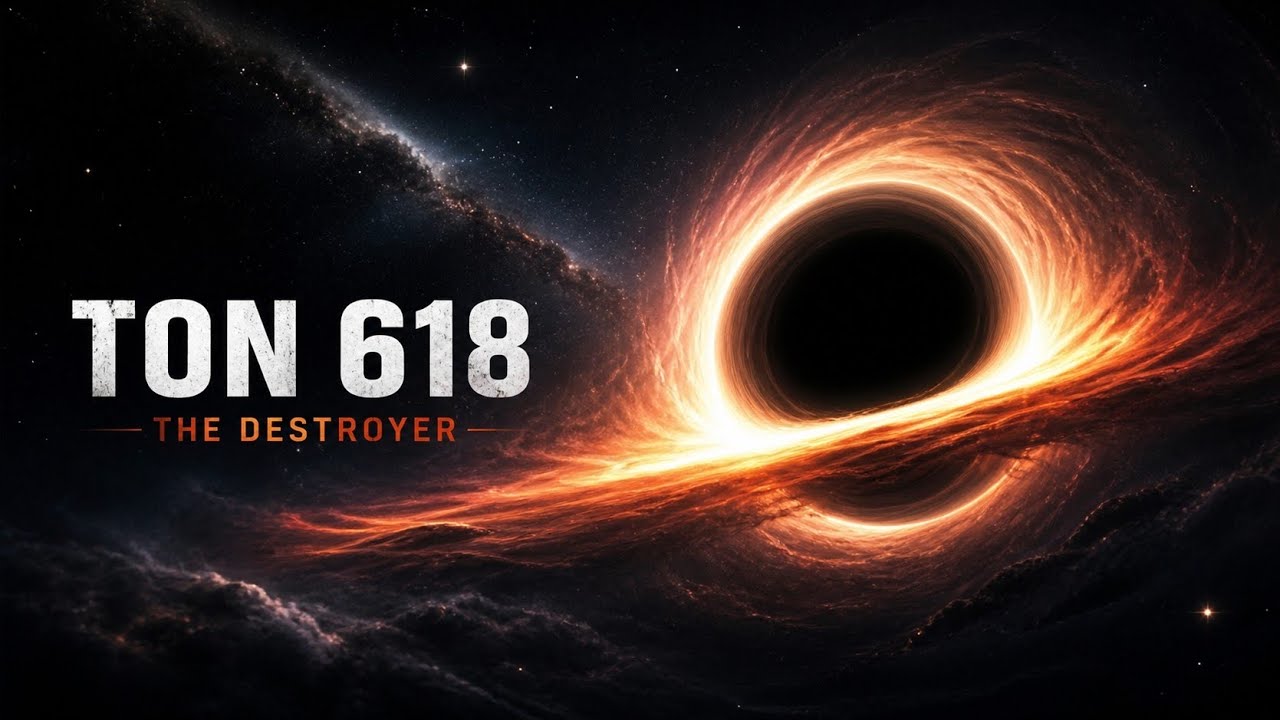 TON 618: The Biggest Black Hole Ever Found in the Universe!”#10million ...