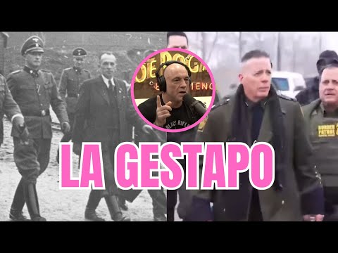 JOE ROGAN ROMPE CON TRUMP Y COMPARA AL ICE CON LA POLICÍA SECRETA DEL NAZISMO
