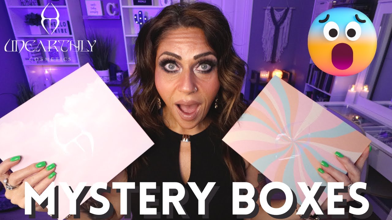 TWO UNEARTHLY COSMETICS SUMMER MYSTERY BOXES!! ANOTHER WINNER?? INDIE MAKEUP  
