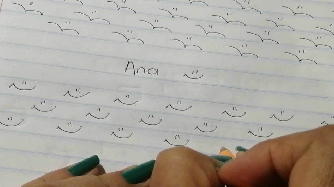 ANA / Cómo se escribe en taquigrafía Pitman YouTube