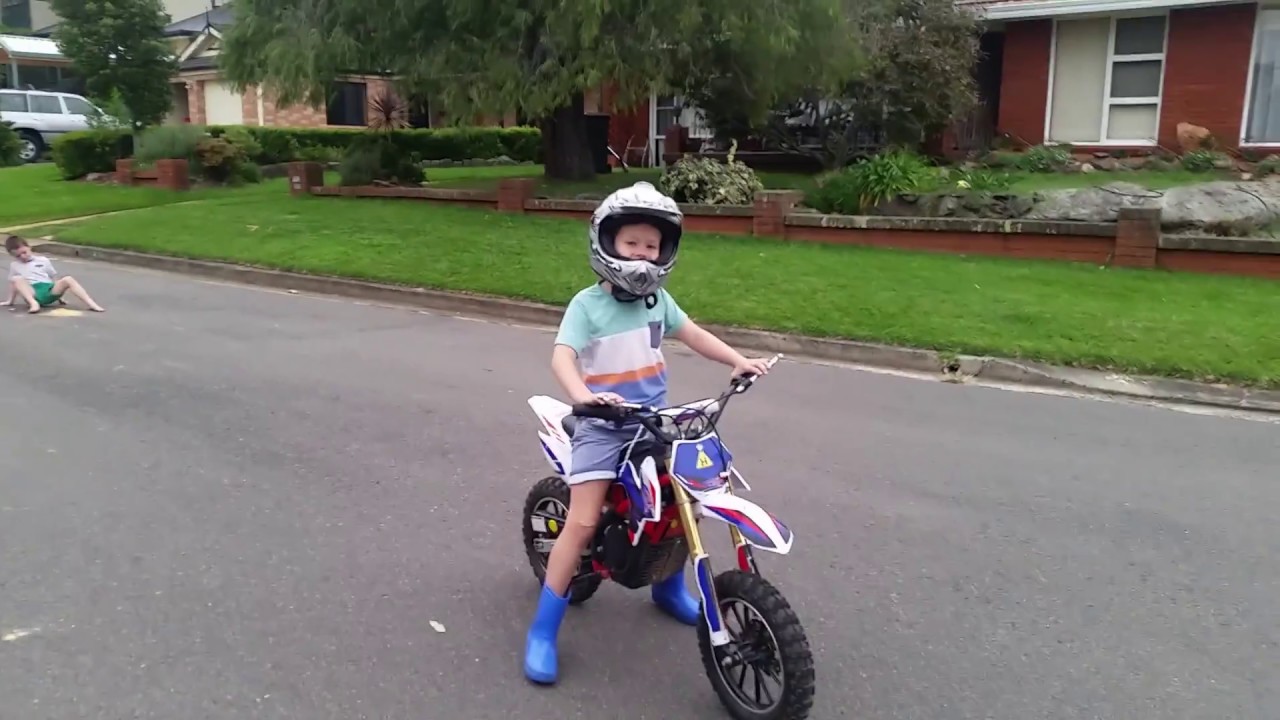 Kids Electric Dirt Bike - YouTube